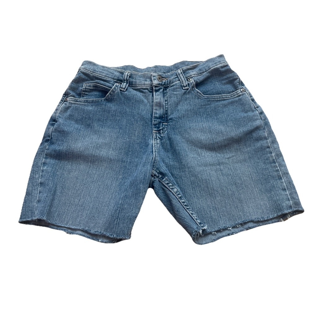 Riders By Lee Cut Off Denim Jean Shorts Med Wash Women's 8P Blue Jorts